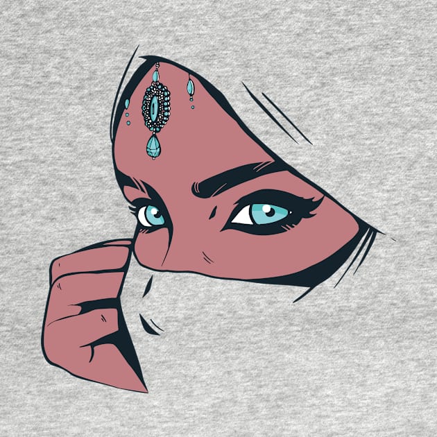 Arabic Woman by Lees Tees